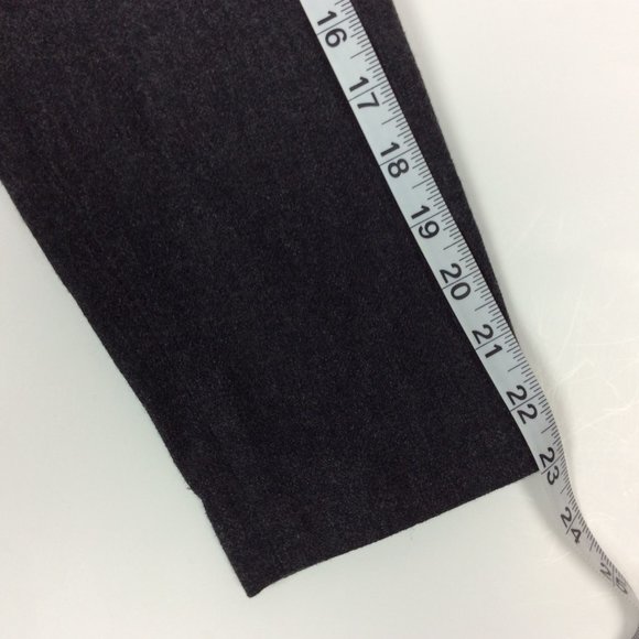 VTG Wool Blend Jacket Coat Faux Fur Collar Gray Retro Career Academia 8P - Picture 7 of 7